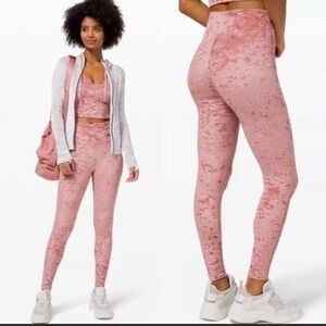 Lululemon limited edition velour leggings